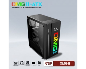 Case VSP LED Gaming OMG-II ATX - Black