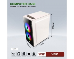 Case VSP home and Gaming V212 - White