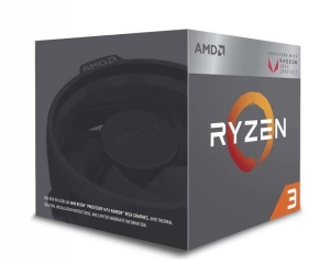 CPU AMD Ryzen 3 2200G (4C/4T, 3.5 GHz - 3.7 GHz, 4MB) - AM4