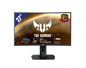 Màn hình LCD ASUS TUF Gaming VG27AQ (2560 x 1440/IPS/165Hz/1 ms/G-Sync compatible)