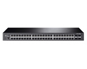JetStream 48-Port Gigabit L2 Managed Switch with 4 SFP Slots TP-Link T2600G-52TS (TL-SG3452)