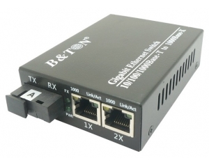 Chuyển đổi Quang-Điện Media Converter Unmanaged Fiber Switch BTON BT-922GS-20A/B