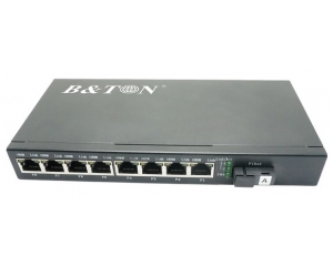 Chuyển đổi Quang-Điện Media Converter Unmanaged Fiber Switch BTON BT-928GS-20A/B 