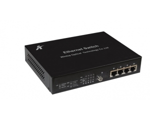  Switch WINTOP YT-DS105-1GF4T-AF 4-port 10/100Base-T(X)+1-port 1000Base-F(X) PoE