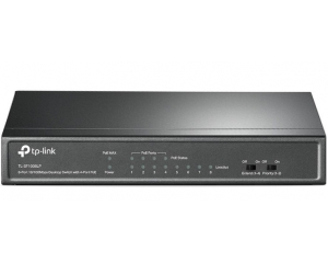 8-port 10/100Mbps with 4-port PoE Switch TP-LINK TL-SF1008LP
