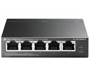 5-Port Gigabit with 4-port PoE+ Switch TP-LINK TL-SG1005LP