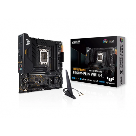 Bo mạch chính/ Mainboard ASUS TUF GAMING B660M-PLUS WIFI D4