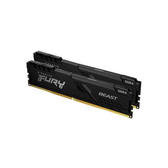 RAM desktop KINGSTON Fury Beast 16GB (2 x 8GB) DDR4 3600MHz (KF436C17BBK2/16)