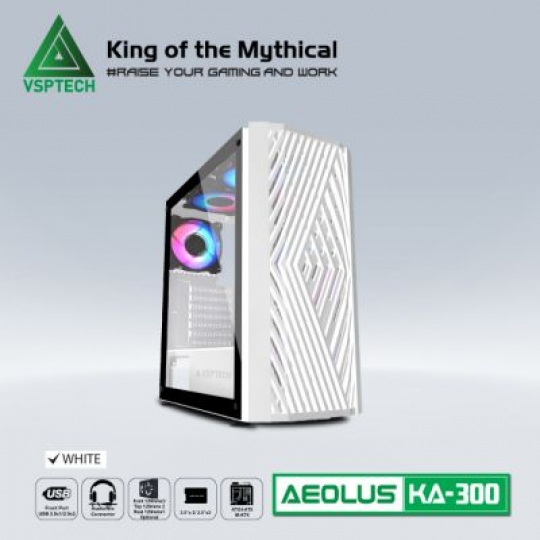 Case Gaming VSPTECH KA300 - White
