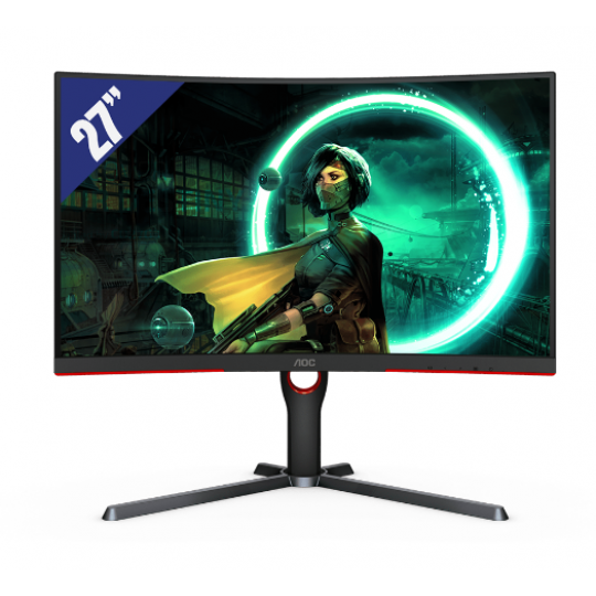 Màn hình LCD AOC C27G3 (1920 x 1080/VA/165Hz/1 ms/Adaptive Sync)