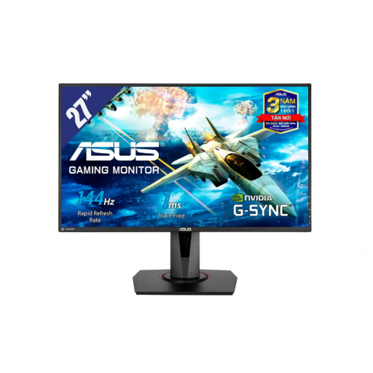 Màn Hình ASUS 27" VG278Q (FullHD/TN/144Hz/1ms/G-SyncCompatible/FreeSync)