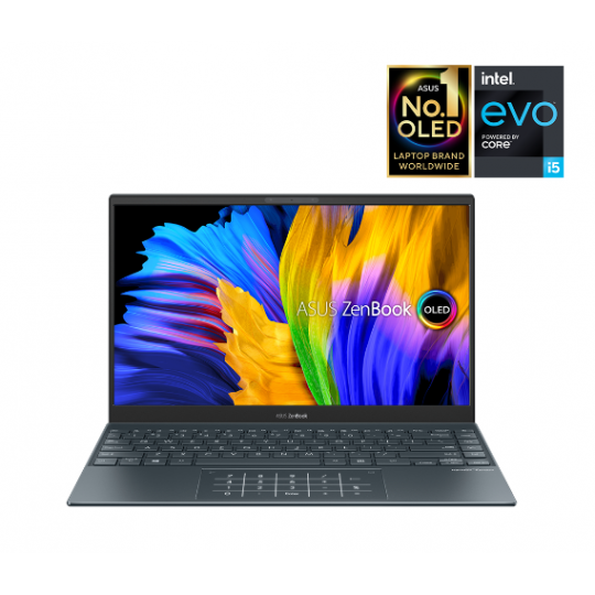 Laptop Asus Zenbook 13 OLED UX325EA-KG656W (13.3inch Full HD/Intel Core i5-1135G7/8GB/512GB SSD/Windows 11 Home/1.2kg)