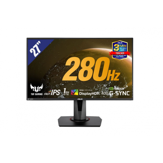 Màn hình LCD ASUS VG279QM (1920 x 1080/IPS/144Hz/1 ms/G-Sync compatible)
