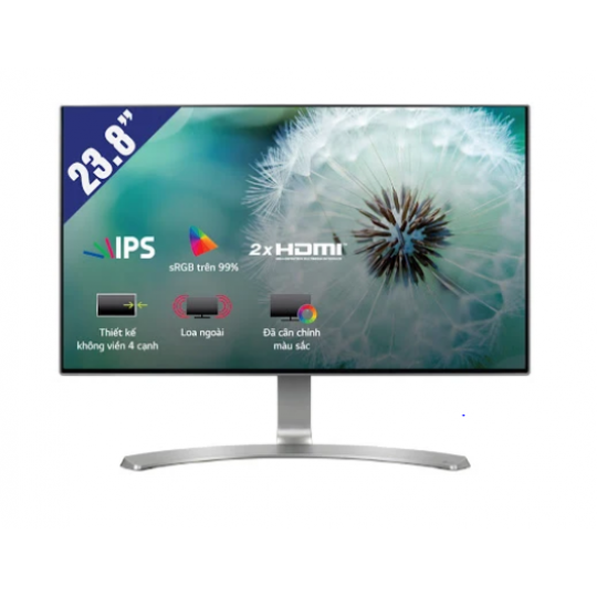 Màn Hình LG 23.8" 24MP88HV-S (1920x1080/IPS/60Hz/5ms)