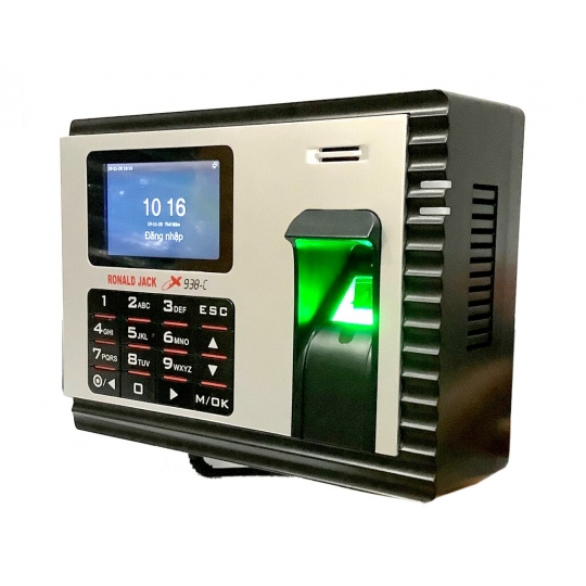 Máy Chấm Công Vân Tay Ronald Jack X938-C