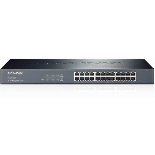 24-Port 10/100/1000Mbps Gigabit Rackmount Switch TP-LINK TL-SG1024