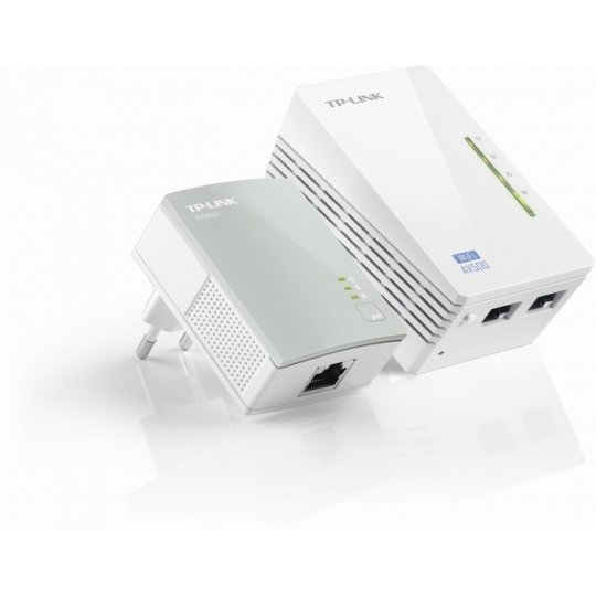 300Mbps AV500 WiFi Powerline Extender Starter Kit TP-LINK TL-WPA4220KIT