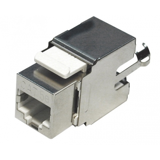 Modular Jack-Ổ cắm chống nhiễu Dintek CAT.5E Fully shielded Keystone Jack (1305-03024)