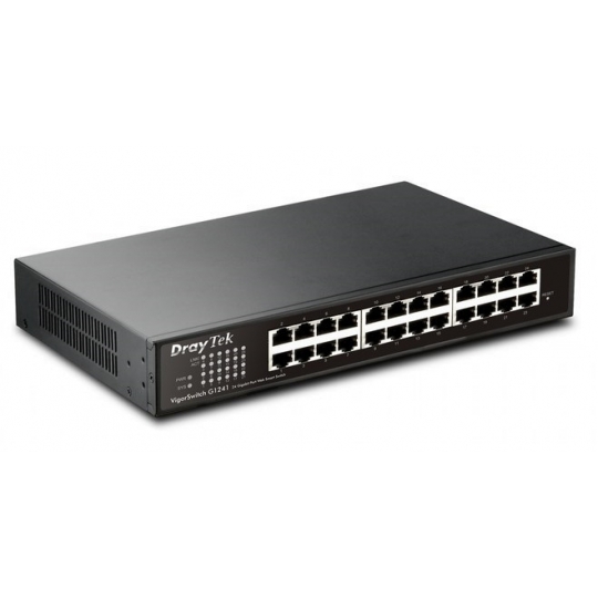 24 Port Gigabit Smart Switch DrayTek VigorSwitch G1241