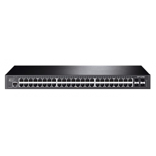JetStream 48-Port Gigabit L2 Managed Switch with 4 SFP Slots TP-Link T2600G-52TS (TL-SG3452)