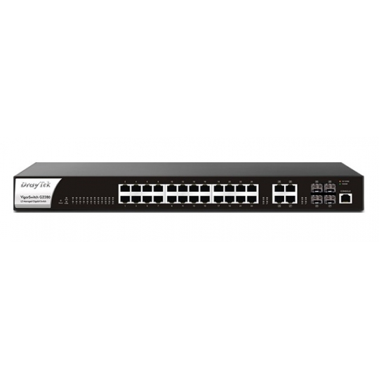28-Port L2 Managed Gigabit Switch DrayTek Vigor G2280