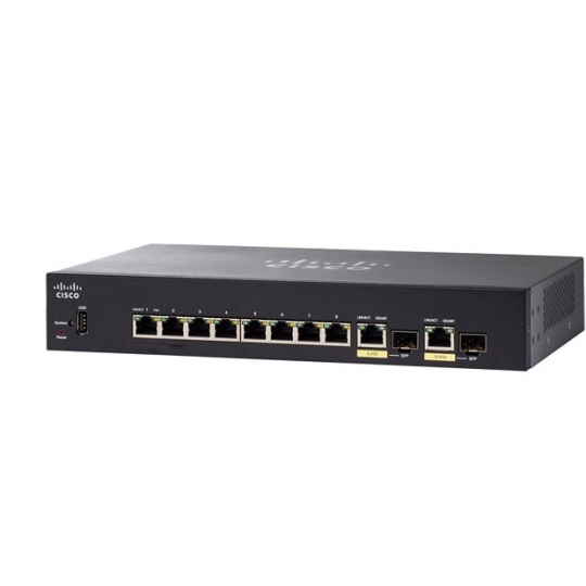  Switch CISCO SG350-10MP-K9-EU 10-Port Gigabit PoE Managed