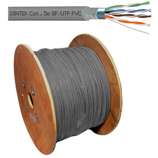 Cáp mạng Dintek CAT.5E S-FTP (1105-03001)