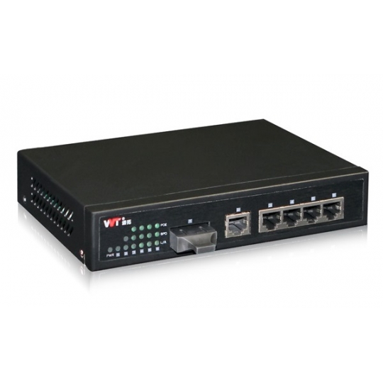 Switch WINTOP YT-DS106-1GF5GT 5-Port 10/100/1000Base-T(X) + 1-Port 1000Base-F(X)