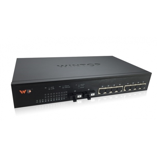 Switch WINTOP YT-DS6010-2GF8GT 8-Port 10/100/1000Base-T(X) + 2-Port 1000Base-F(X)