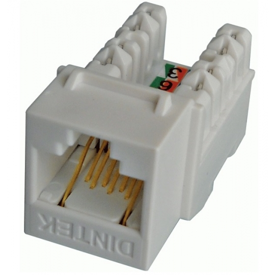 Modular Jack-Ổ cắm Dintek CAT.6 Keystone Jack (1305-04017)