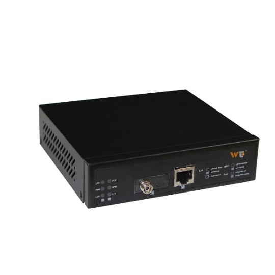 Switch WINTOP YT-MC102-1GF1GT(S) 1-port 10/100/1000Base-T(X)+ 1-port 1000Base-F(X)