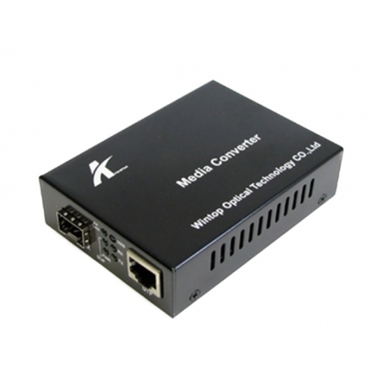 Chuyển đổi Quang-Điện Media Converter WINTOP YT-8110P-SFP-AS