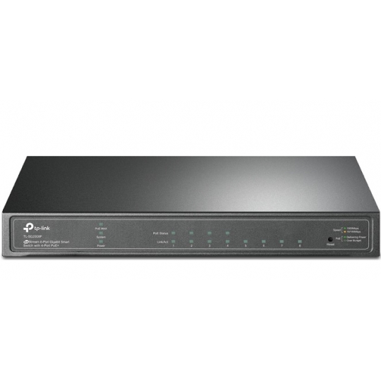 JetStream 8-Port Gigabit with 4-Port PoE+ Smart Switch TP-LINK TL-SG2008P