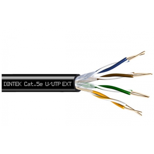Cáp mạng ngoài trời có gel Dintek CAT.5e (1101-03024)