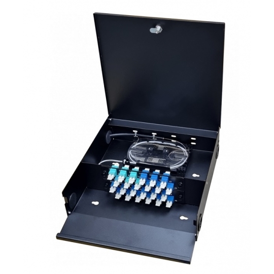 ODF 12-port Fiber Optic Enclosure Dintek (2202-12024)