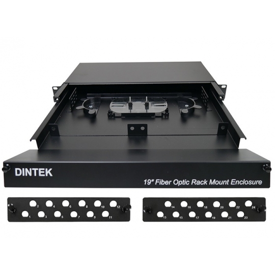 ODF 24-port Fiber Optic Enclosure Dintek (2201-24059)